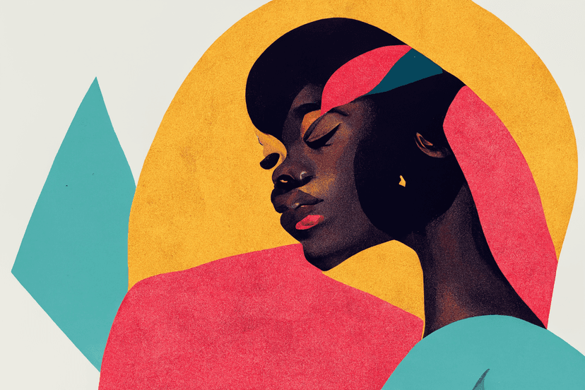 Melanin No. 6, artwork by Arihant Jain